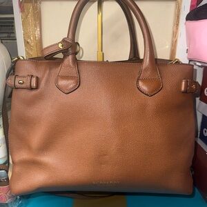 Burberry Tan Leather Handbag